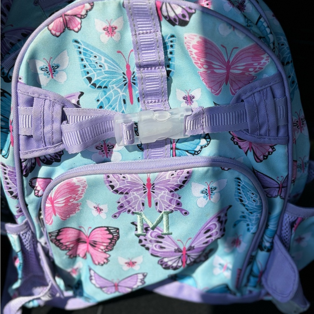 Pottery Barn Mackenzie Backpack size Medium with  M Monogram